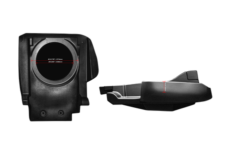 Can-Am® Maverick R 10" Front Driver Subwoofer Enclosure (2-SEAT MODELS) – Unloaded | UTVS-R-ENC-DRIVER-2 UTV Stereo