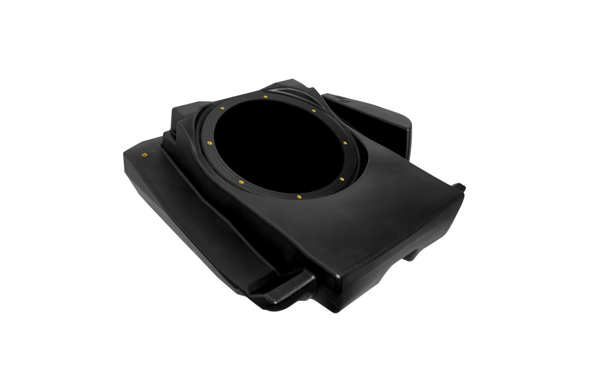Can-Am® Maverick R 10" Front Passenger Subwoofer Enclosure (4-SEAT MODELS) – Unloaded | UTVS-R-ENC-PASS-4F UTV Stereo