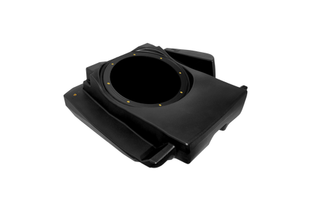 Can-Am® Maverick R 10" Front Passenger Subwoofer Enclosure (4-SEAT MODELS) – Unloaded | UTVS-R-ENC-PASS-4F UTV Stereo