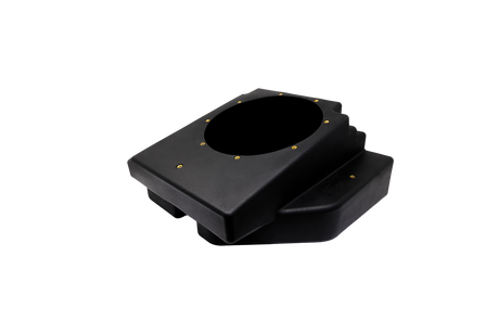 Can-Am® Maverick R 10" Rear Passenger Subwoofer Enclosure (4-SEAT MODELS) – Unloaded | UTVS-R-ENC-PASS-4R UTV Stereo
