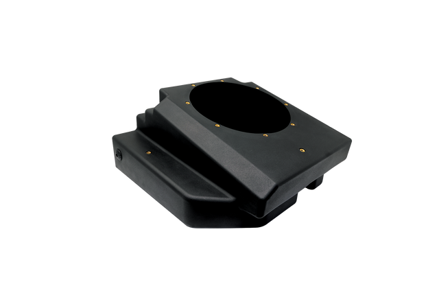 Can-Am® Maverick R 10" Rear Passenger Subwoofer Enclosure (4-SEAT MODELS) – Unloaded | UTVS-R-ENC-PASS-4R UTV Stereo