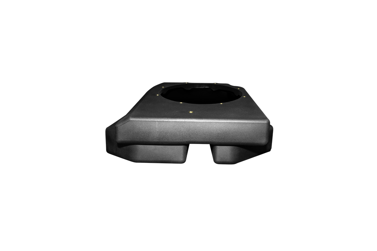 Can-Am® Maverick R 10" Rear Passenger Subwoofer Enclosure (4-SEAT MODELS) – Unloaded | UTVS-R-ENC-PASS-4R UTV Stereo