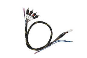 Can-Am® Defender HD11 BRP GO! Front & Rear RCA Output Harness + Remote | UTVS-DEF2-GO-RCA-OUT UTV Stereo