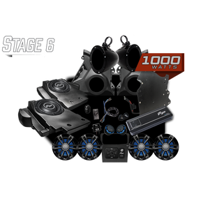 Can-Am® Maverick R Signature Series Stage 6 Stereo Kit | UTVS-R-S6-S UTV Stereo
