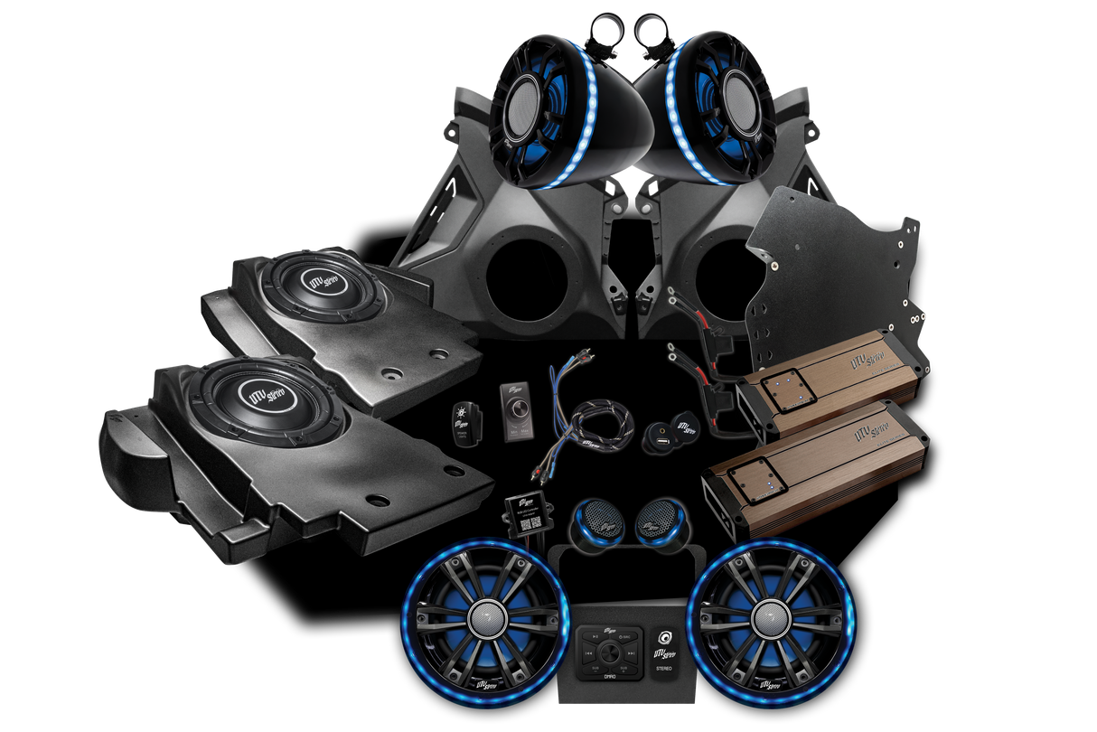 Can-Am® Maverick R Elite Series Stage 7 Stereo Kit | UTVS-R-S7-E UTV Stereo
