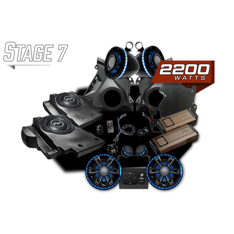 Can-Am® Maverick R Elite Series Stage 7 Stereo Kit | UTVS-R-S7-E UTV Stereo