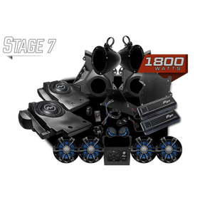 Can-Am® Maverick R Signature Series Stage 7 Stereo Kit | UTVS-R-S7-S UTV Stereo