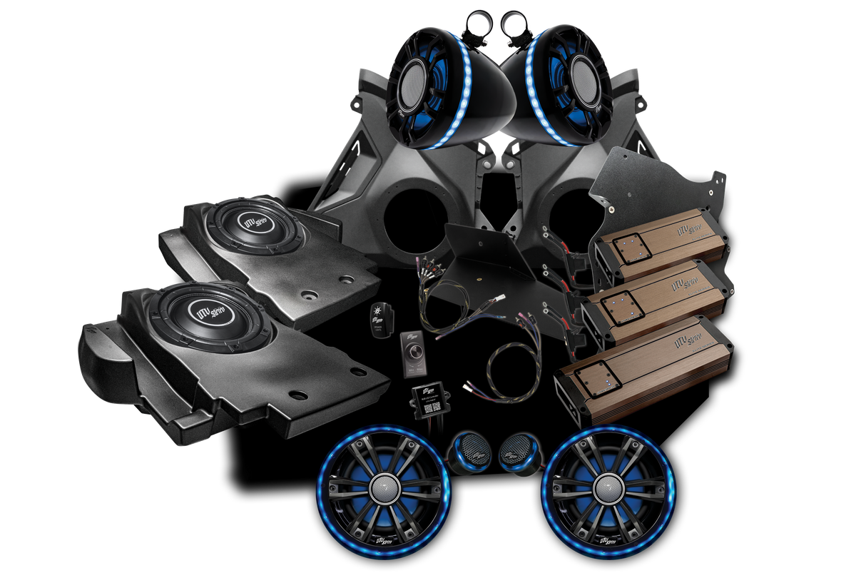 Can-Am® Maverick R BRP GO! Elite Series Stage 8 Stereo Kit | UTVS-R-S8-E-GO UTV Stereo