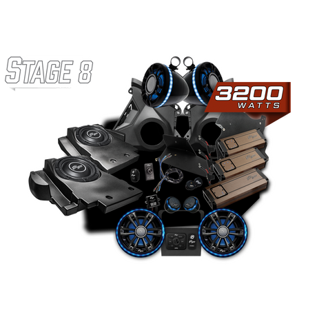 Can-Am® Maverick R Elite Series Stage 8 Stereo Kit | UTVS-R-S8-E UTV Stereo