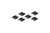 UTV Stereo RCA Barrel Connectors Female (6-Pack) | UTVS-RCA-BARREL-3 UTV Stereo