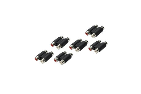 UTV Stereo RCA Barrel Connectors Female (6-Pack) | UTVS-RCA-BARREL-3 UTV Stereo