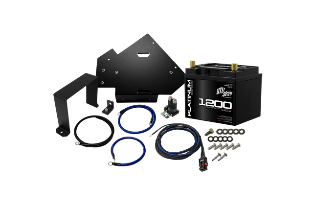 Polaris Ranger 1500 2nd Battery Kit | UTVS-RNG-2BATT-KIT UTV Stereo