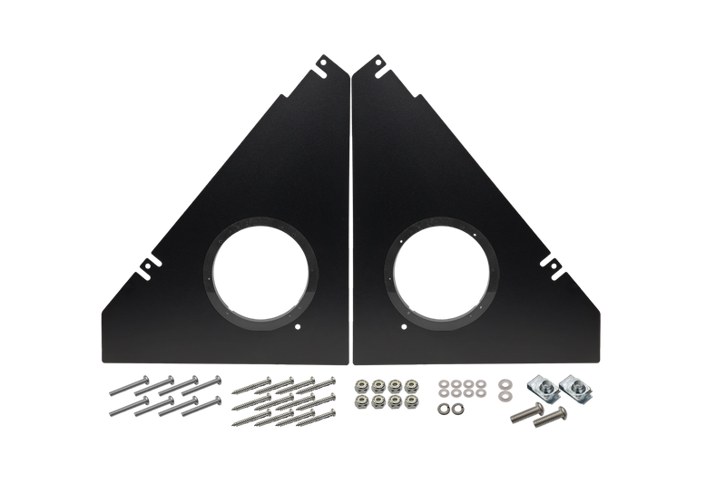 Polaris® Ranger 1500 Front Overhead Speaker Adapters (Pair) | UTVS-RNG-OSA-FRONT