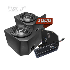 Polaris® Ranger 1000W Dual 10" Subwoofer Kit | UTVS-RNG-SUB-1000-2 UTV Stereo