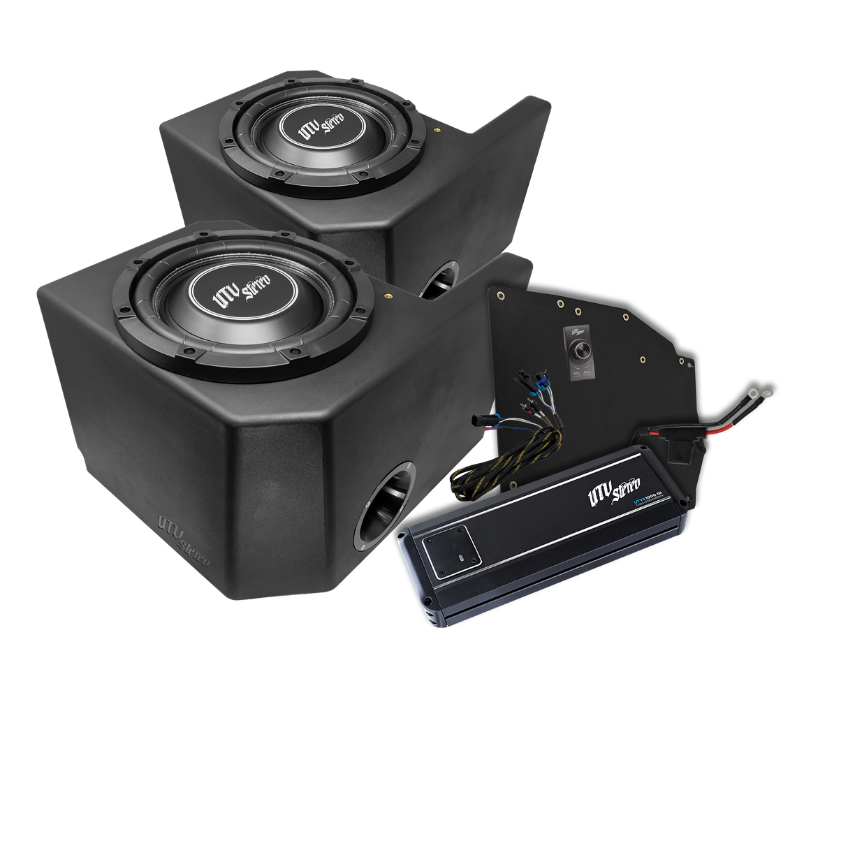 Polaris® Ranger 1000W Dual 10" Subwoofer Kit | UTVS-RNG-SUB-1000-2 UTV Stereo