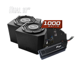 Polaris® Ranger 1000W Dual 10" Subwoofer Kit | UTVS-RNG-SUB-1000-2