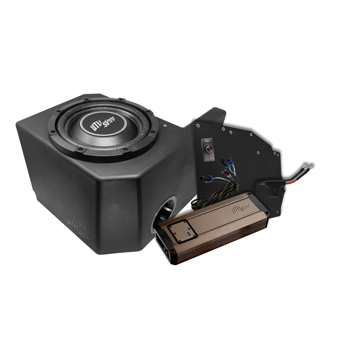 Polaris® Ranger 1200W Single 10" Subwoofer Kit | UTVS-RNG-SUB-1200-1 UTV Stereo