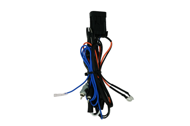 RZR® Ride Command Amplifier Harness - Turn On & Delay Regulated | UTVS-RZR-RC-RCA-REGULATED UTV Stereo