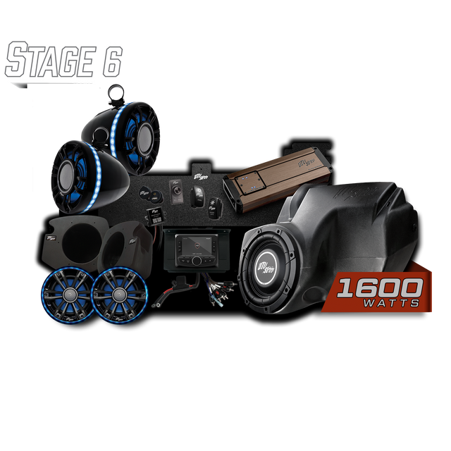 RZR® Elite Series Stage 6 Stereo Kit | UTVS-RZR-S6-E UTV Stereo