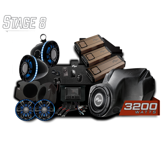 RZR® Elite Series Stage 8 Stereo Kit | UTVS-RZR-S8-E UTV Stereo