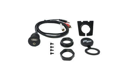 RZR Pocket Display Unit Mount W/ Rocker Switch Cutouts | UTVS-RZR-HUMT-PKT-RKR UTV Stereo