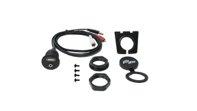 USB & Auxiliary Flush Mount Adapter for Source Units | UTVS-USB/AUX-FLMT UTV Stereo
