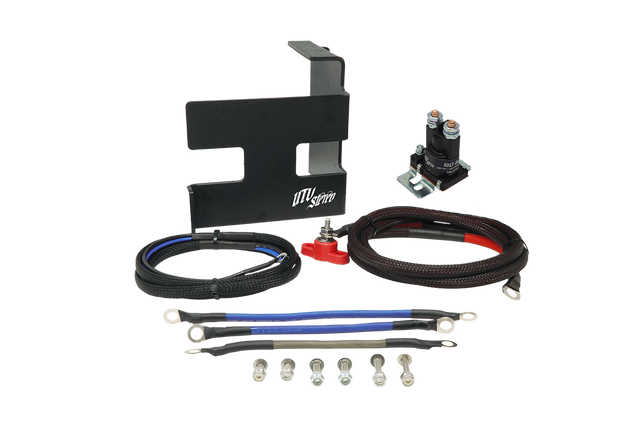 Can-Am® X3 2nd Battery Kit (Wire Kit & Battery Mount Only) | UTVS-X3-2BATT-NB UTV Stereo