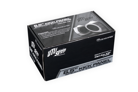 Can-Am® X3 6.5" Kick Panel Speaker Enclosures | UTVS-X3-KP65 UTV Stereo