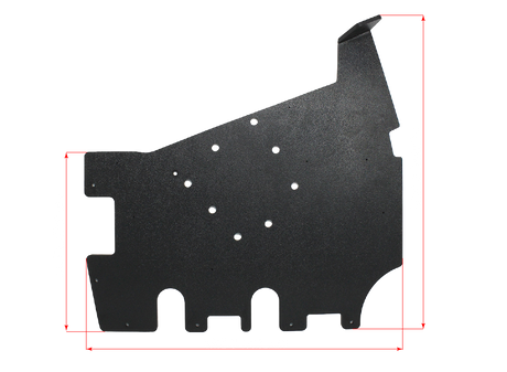 Can-Am X3 Upper Amplifier Mount | UTVS-X3-AMPMT-UP UTV Stereo