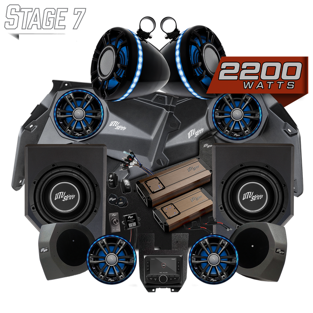 Can-Am® X3 Elite Series Stage 7 Stereo Kit | UTVS-X3-S7-E UTV Stereo