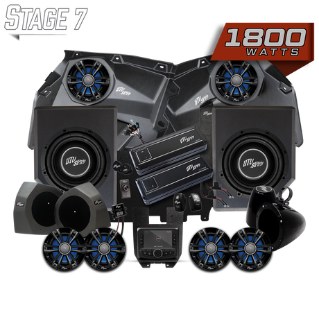 Can-Am® X3 Signature Series Stage 7 Stereo Kit | UTVS-X3-S7-S UTV Stereo