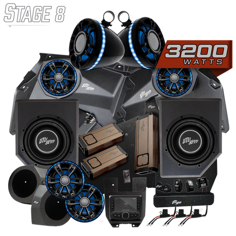 Can-Am® X3 Elite Series Stage 8 Stereo Kit | UTVS-X3-S8-E UTV Stereo