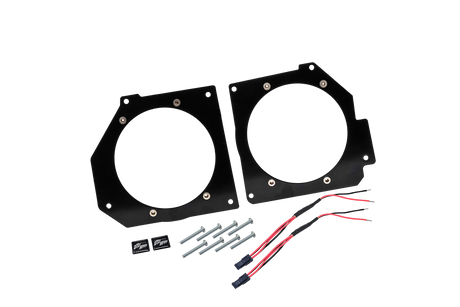 Polaris Xpedition 6.5" Front Speaker Adapters | UTVS-XPD-FSA UTV Stereo