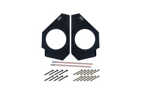 Polaris® Xpedition 6.5" Rear Speaker Adapters V2 | UTVS-XPD-RSA UTV Stereo