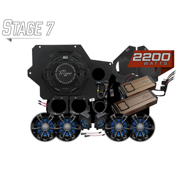 Polaris Xpedition Ride Command® Stage 7 Stereo Kit | UTVS-XPD-S7-RC UTV Stereo