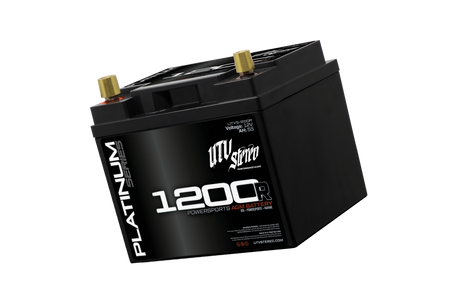 Platinum Series AGM 1200R (REVERSE POLARITY) Battery | UTVS-1200R UTV Stereo