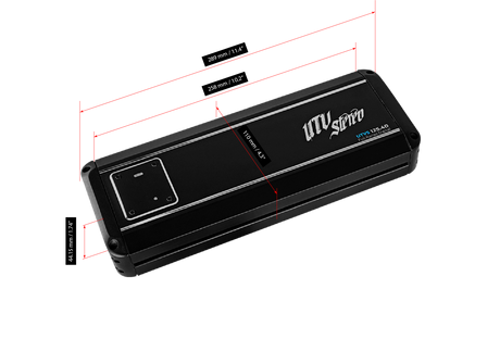 Signature Series 800W 4-Channel Amplifier | UTVS125.4D UTV Stereo