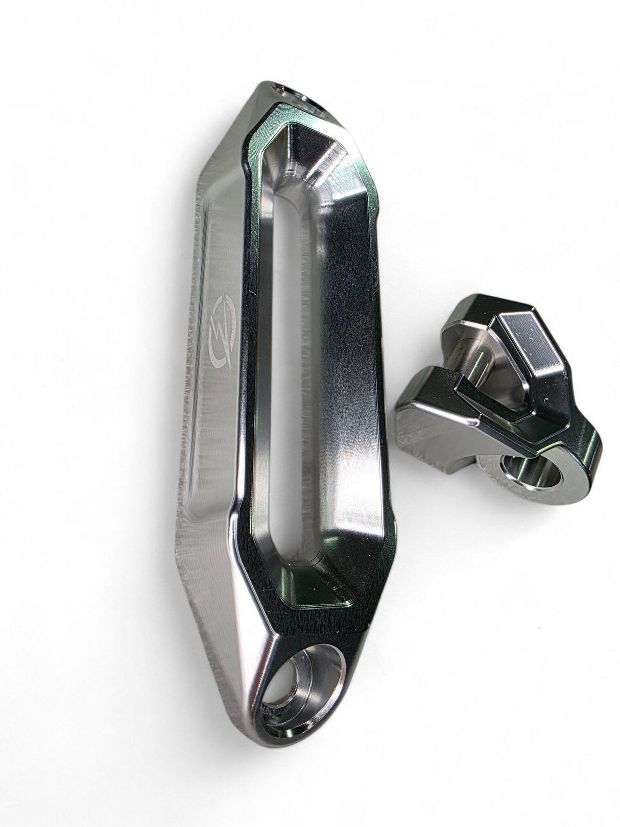 Elektric Offroad Designs UTV Winch Fairlead and Hook Combo (Clear) www.elektricoffroad.com