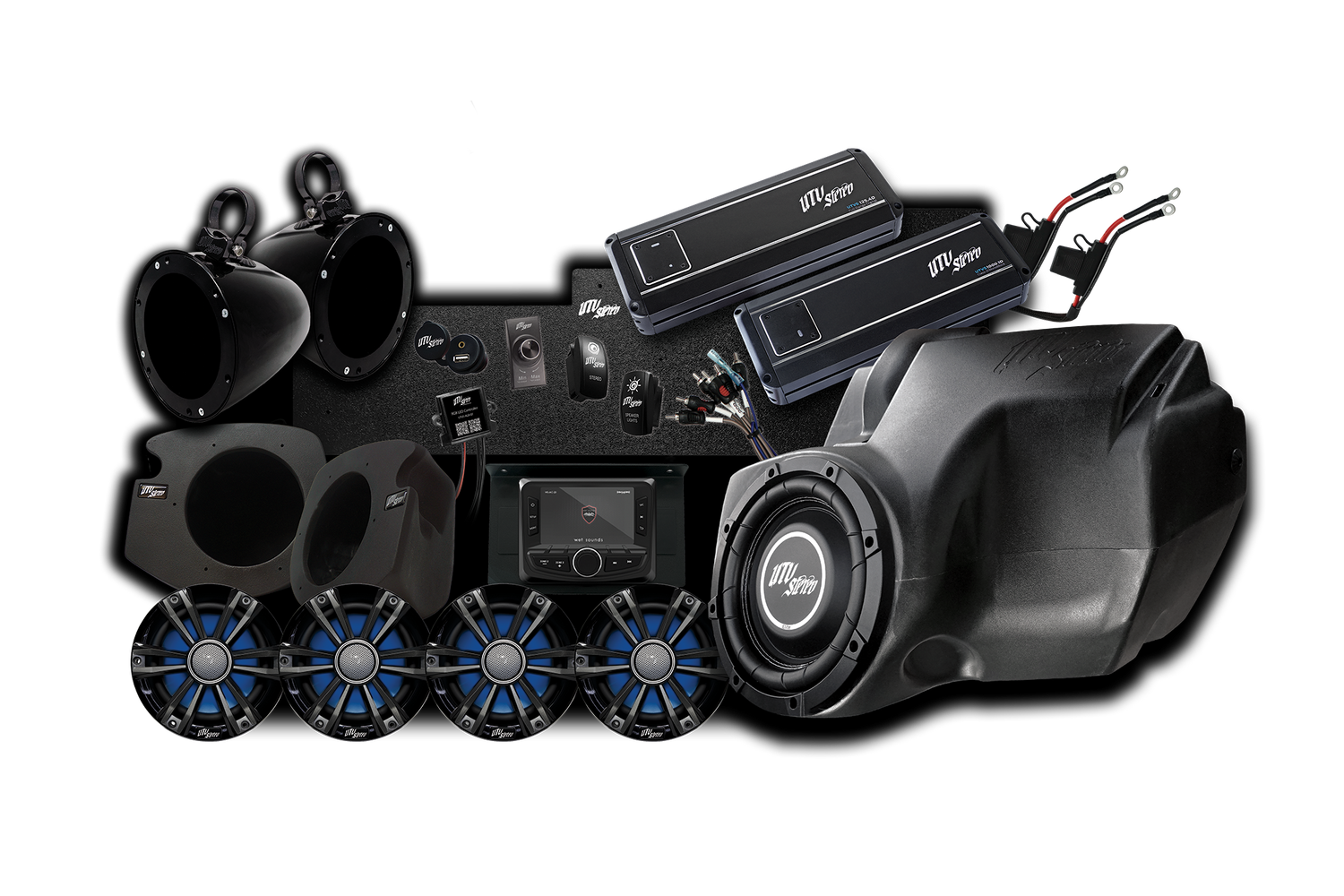 RZR® Signature Series Stage 7 Stereo Kit | UTVS-RZR-S7-S UTV Stereo