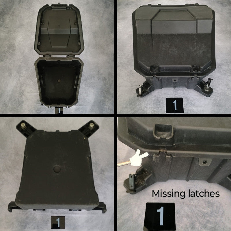 [Used] Cargo Box 
  Aftermarket fits Polaris RZR 1000, and more Harvey's ATV Parts