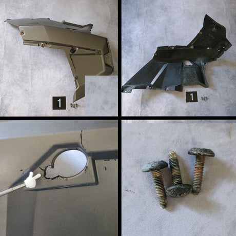 [Used] Front Left Fender fits Polaris RZR 1000, and more Harvey's ATV Parts
