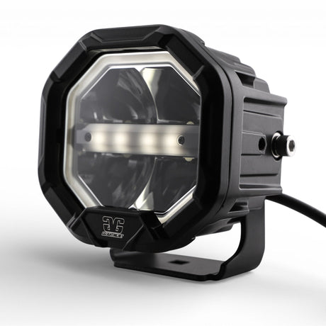 U-Con Interlocking Off Road LED Pod With Amber or White DRL Running Light GGLighting