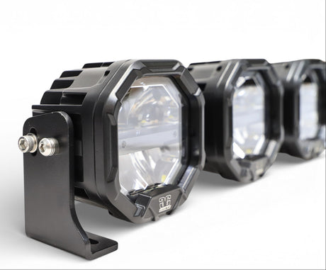 7 Light U-Con Interlocking Off Road LED Pod With Amber or White DRL Running Light GGLighting
