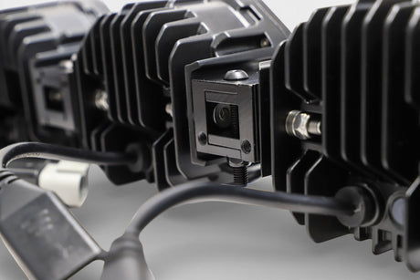 6 Light U-Con Interlocking Off Road LED Pod With Amber or White DRL Running Light GGLighting