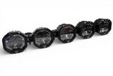5 Light U-Con Interlocking Off Road LED Pod With Amber or White DRL Running Light GGLighting