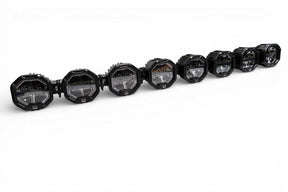 8 Light U-Con Interlocking Off Road LED Pod With Amber or White DRL Running Light GGLighting