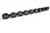 9 Light U-Con Interlocking Off Road LED Pod With Amber or White DRL Running Light GGLighting