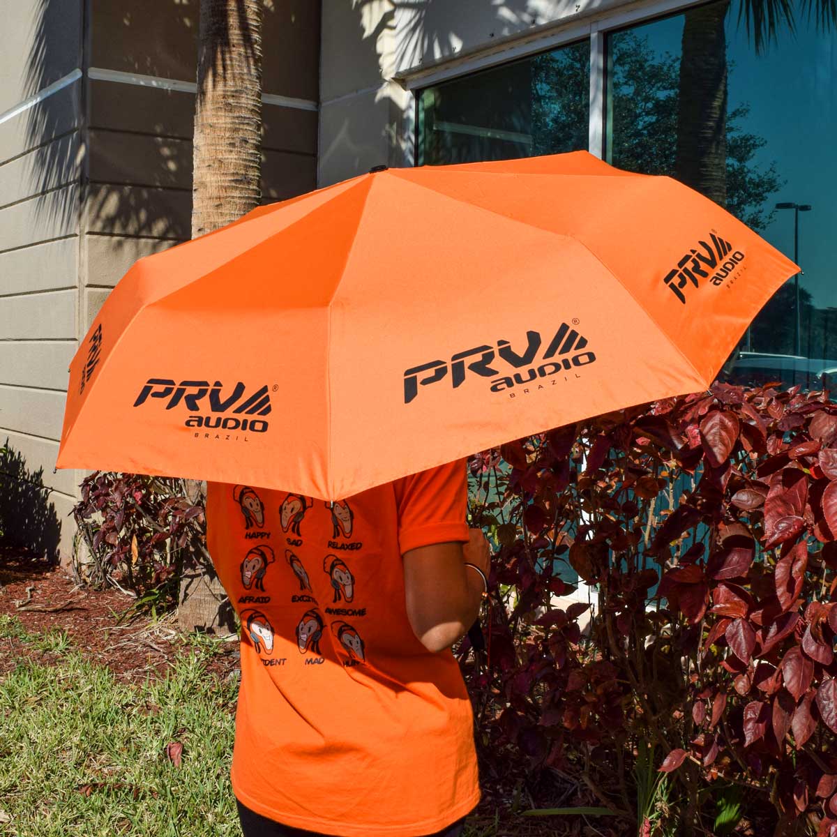 PRV Compact Umbrella - Orange PRV Audio