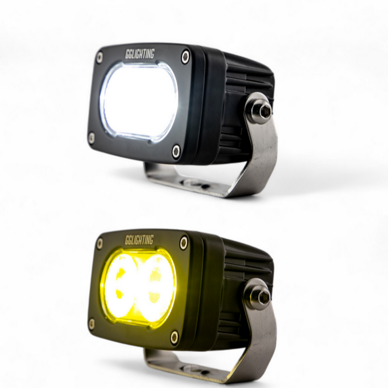 Dual Color White/Amber GP10 Pod by GG Lighting