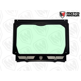 Moto Armor - Polaris PRO R 4 (2.0L) Full Glass Windshield - 4 seat only